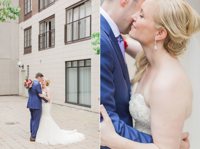 Downtown Ottawa Courtyard Restaurant Wedding - Brittany Lee Photography