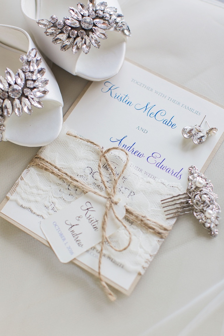 Mill Street Brew Pub Ottawa Wedding - Wedding invitation and wedding rings