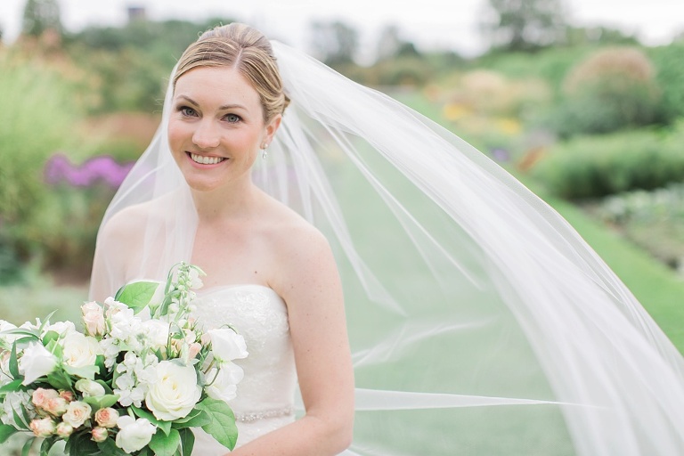 Mill Street Brew Pub Ottawa Wedding - Bride and Groom First Look photos at Ornamental Gardens in Ottawa