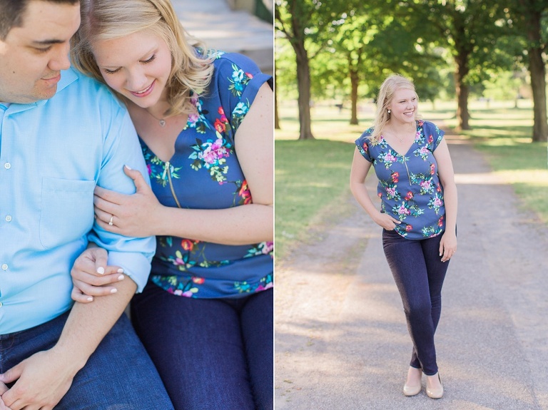Favourite Engagement Photos from 2016 - Engagement picture at Mooneys Bay beach