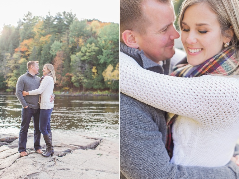 Favourite Engagement Photos from 2016 - Close up photo of couple hugging each other during engagement photos