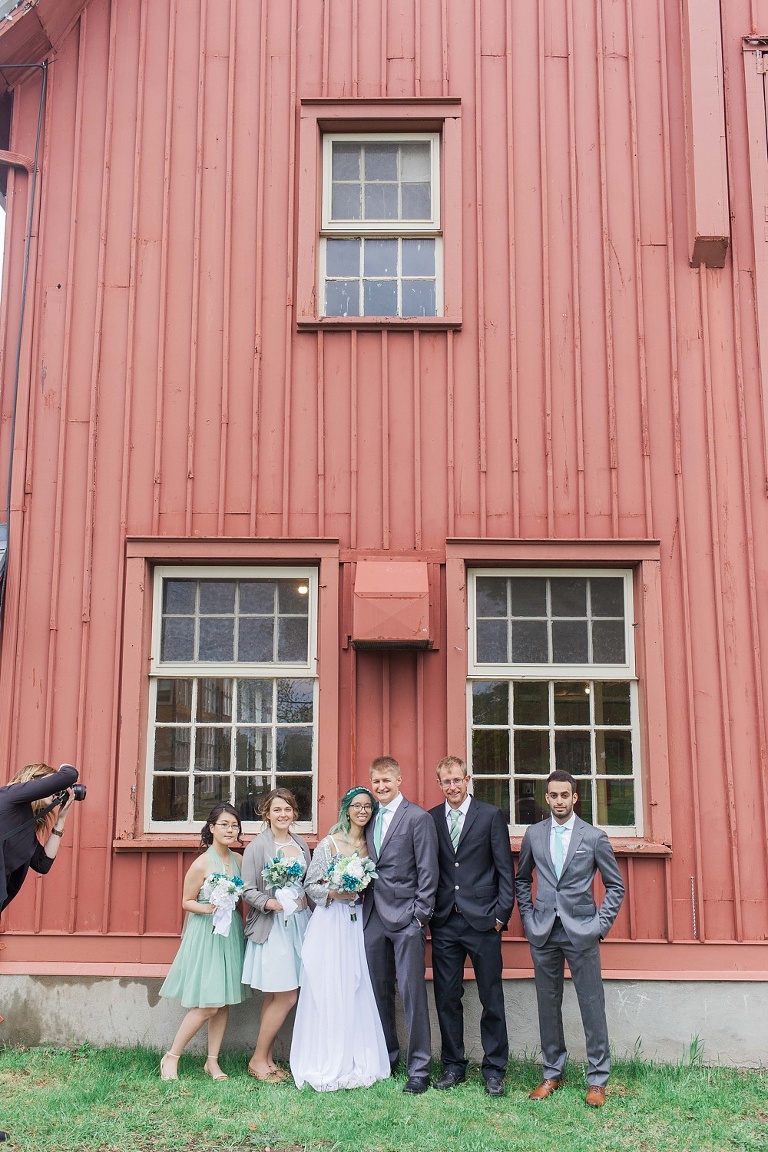 Behind the scenes photos from 2016 wedding