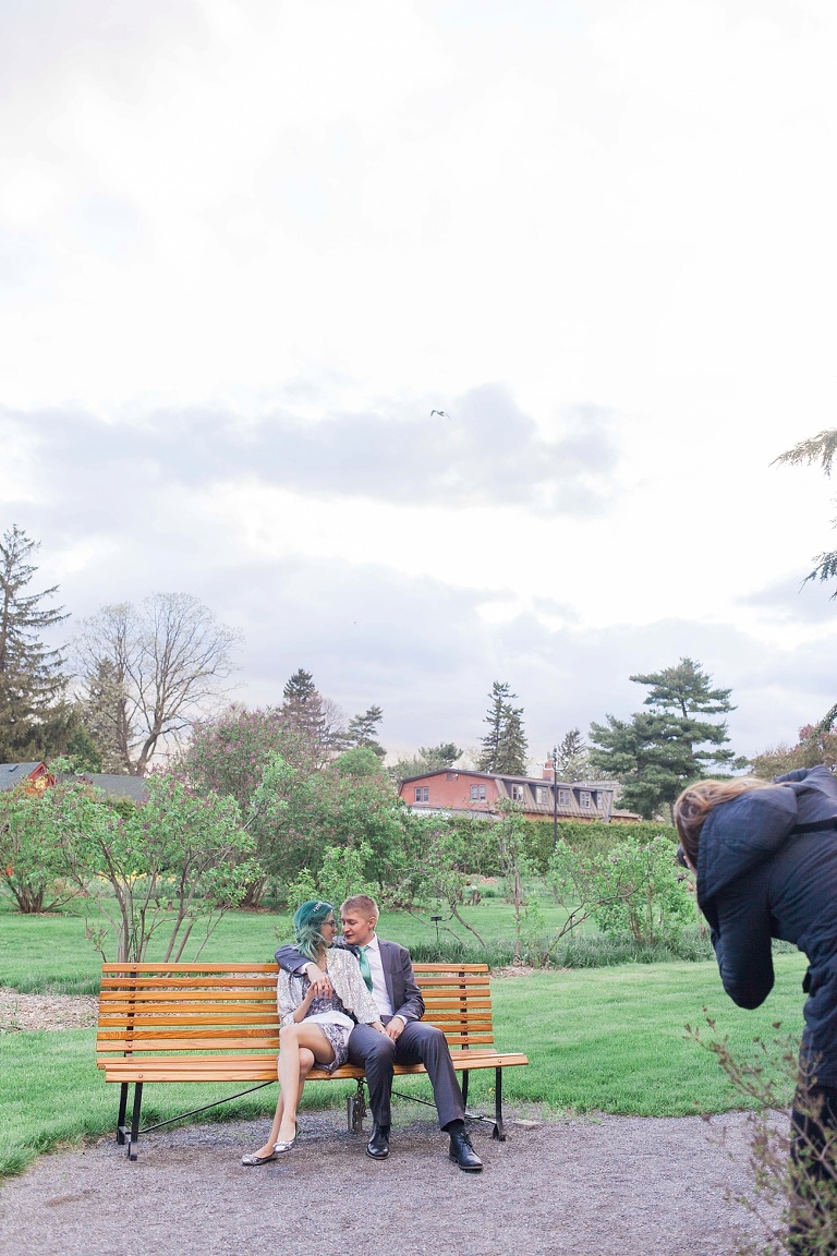 Behind the scenes photos from 2016 wedding