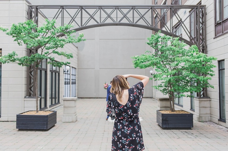 Behind the scenes photos from 2016 wedding