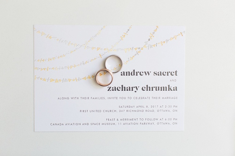 Canadian Aviation Museum Wedding - Gay wedding in Ottawa