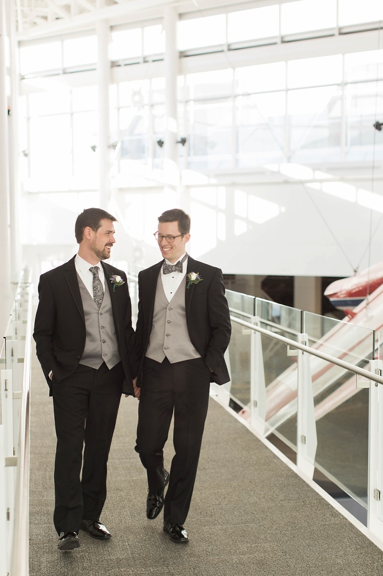 Canadian Aviation Museum Wedding - Gay wedding in Ottawa