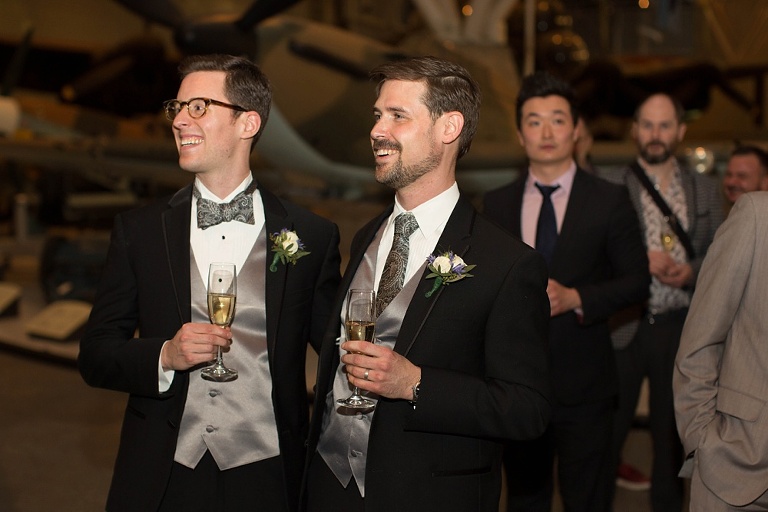 Canadian Aviation Museum Wedding - Gay wedding in Ottawa