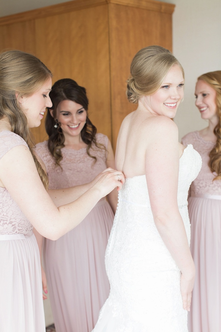 Ottawa Westin Spring Wedding - Bride getting ready