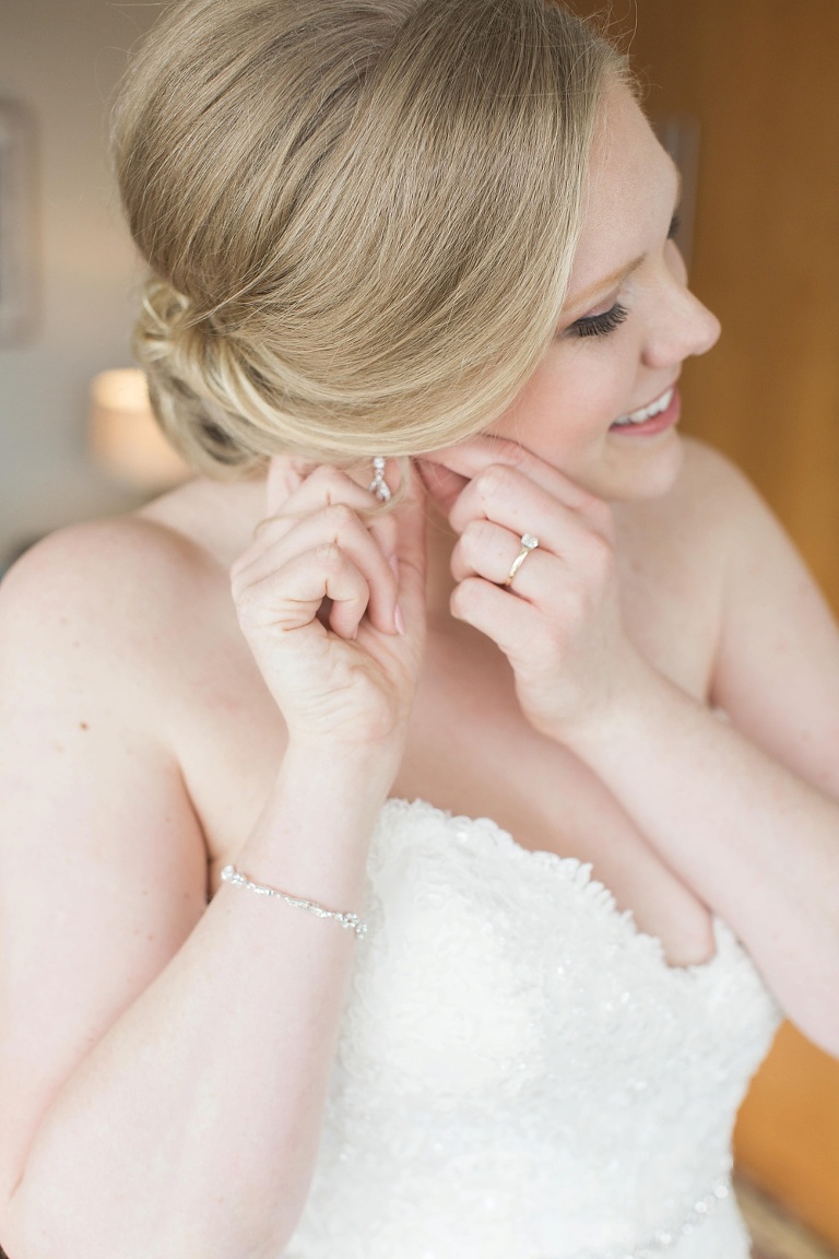 Ottawa Westin Spring Wedding - Bride getting ready