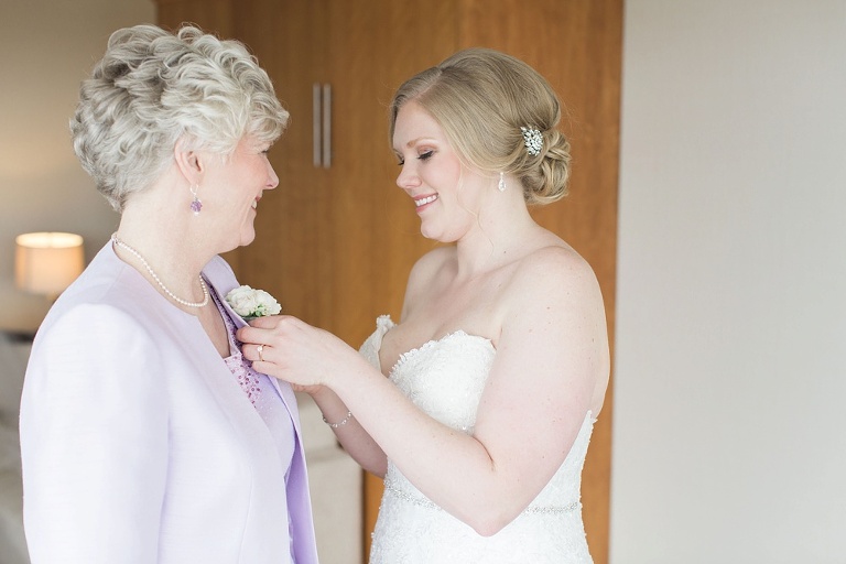 Ottawa Westin Spring Wedding - Bride getting ready