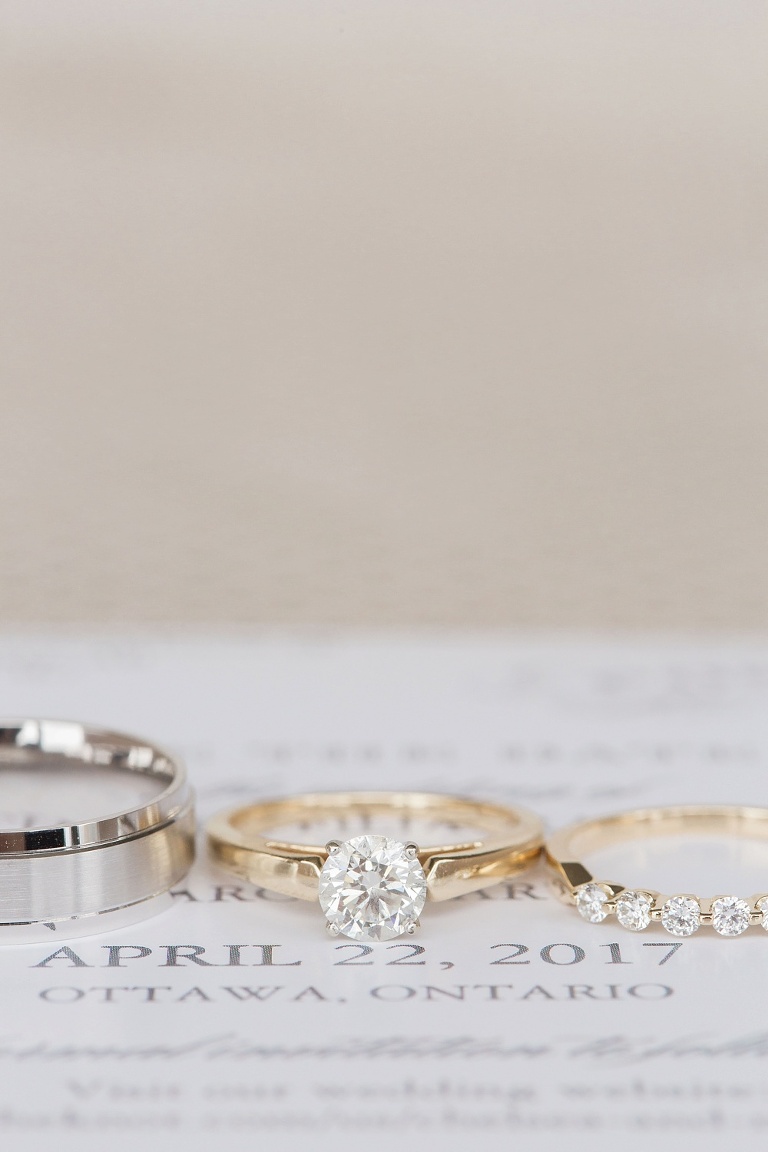 Ottawa Westin Spring Wedding - Bride getting ready