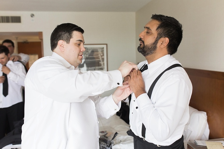 Ottawa Westin Spring Wedding - Groom getting ready