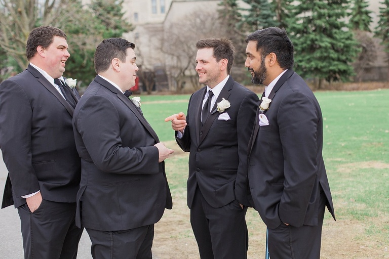 Ottawa Westin Spring Wedding - Wedding Party in Majors Hill Park