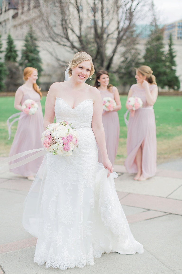 Ottawa Westin Spring Wedding - Wedding Party in Majors Hill Park