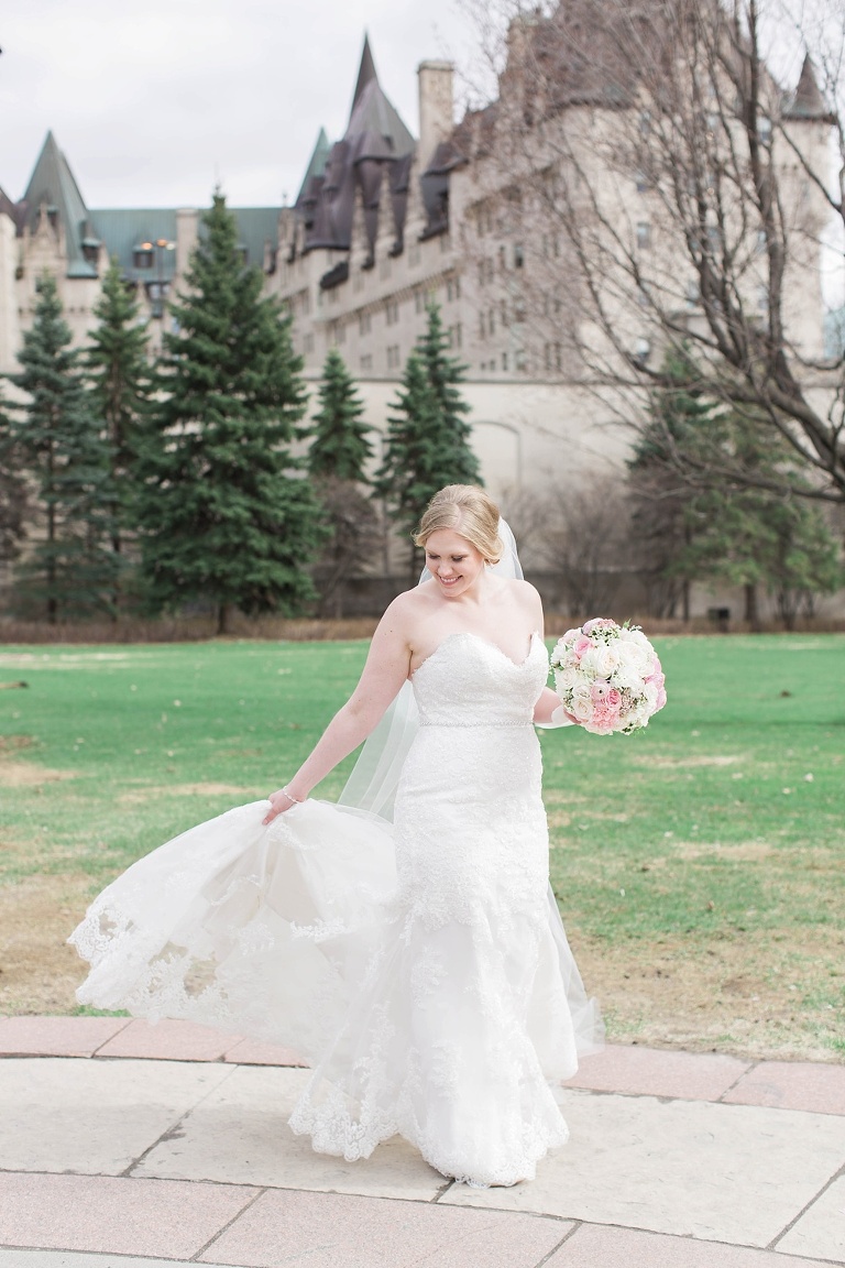 Ottawa Westin Spring Wedding - Wedding Party in Majors Hill Park