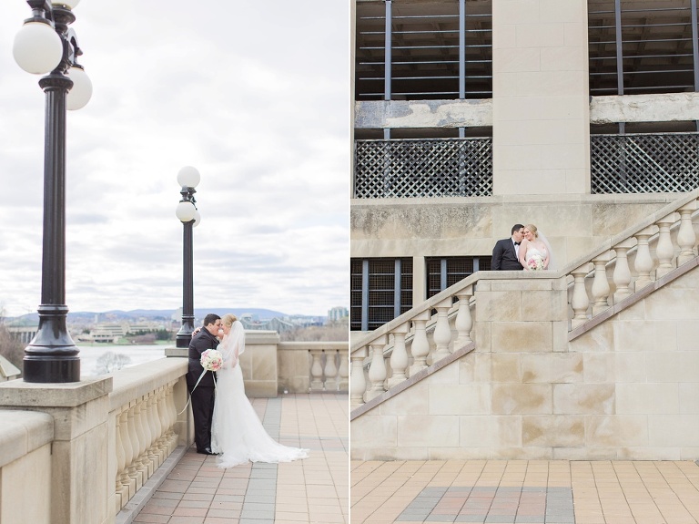 Ottawa Westin Spring Wedding - Bride and Groom in Majors Hill Park