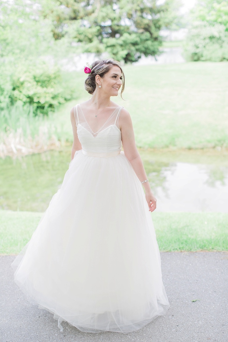 NeXT Restaurant Ottawa Wedding - Bride and Groom first look at Andrew Hayden Park