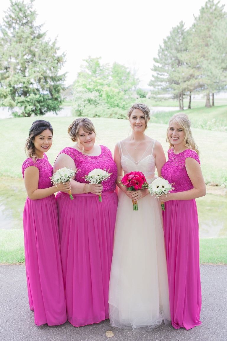 NeXT Restaurant Ottawa Wedding - Bride and Groom with wedding party at Andrew Hayden Park