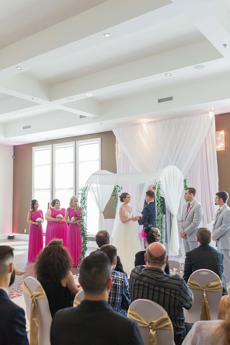 NeXT Restaurant Ottawa Wedding - Ceremony inside NeXT Restaurant