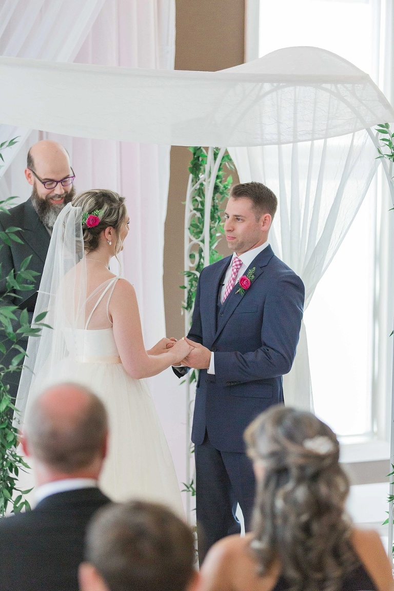 NeXT Restaurant Ottawa Wedding - Ceremony inside NeXT Restaurant