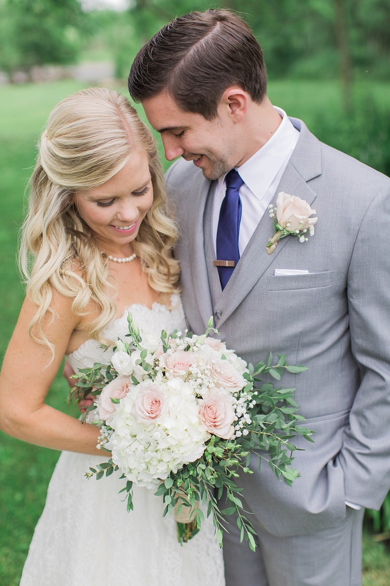 Stonefields Heritage Farm Wedding - bride and groom photos around farmhouse and barn