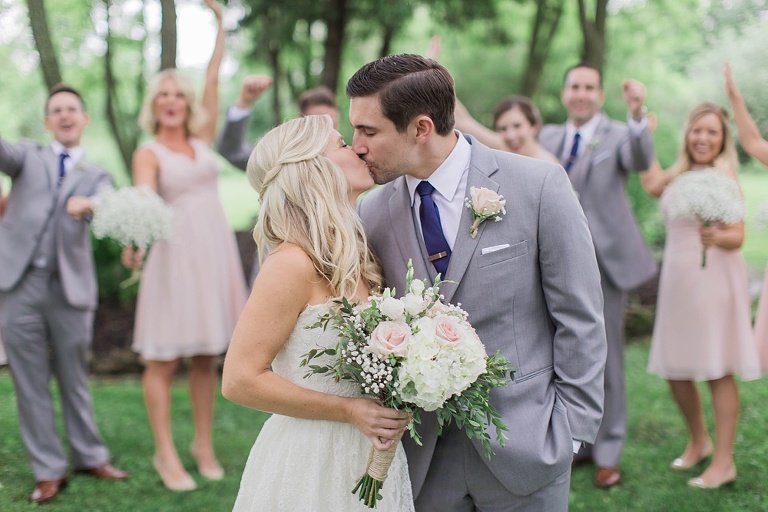 Stonefields Heritage Farm Wedding - bride and groom photos around farmhouse and barn