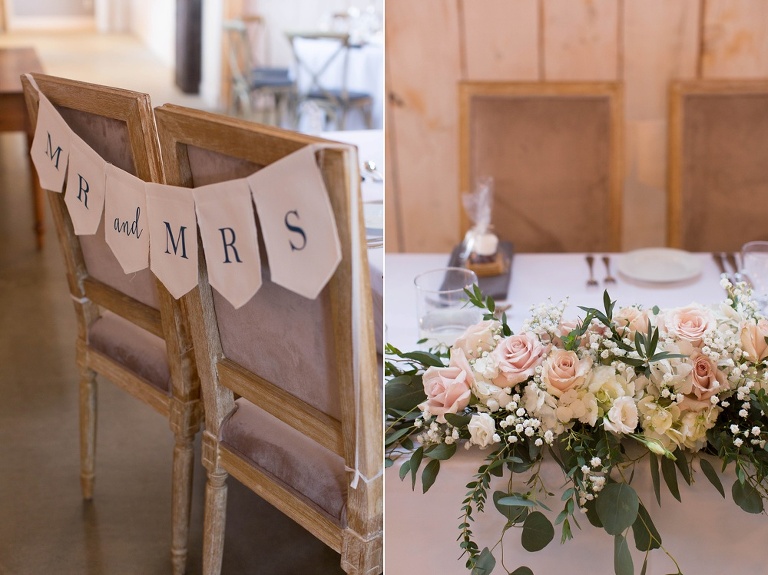 Stonefields Heritage Farm Wedding - reception photos inside old rustic barn