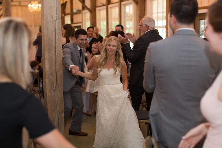 Stonefields Heritage Farm Wedding - reception photos inside old rustic barn