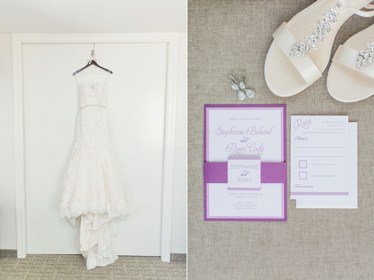 Shaw Centre Ottawa Wedding - Bride getting ready the Lord Elgin Hotel downtown