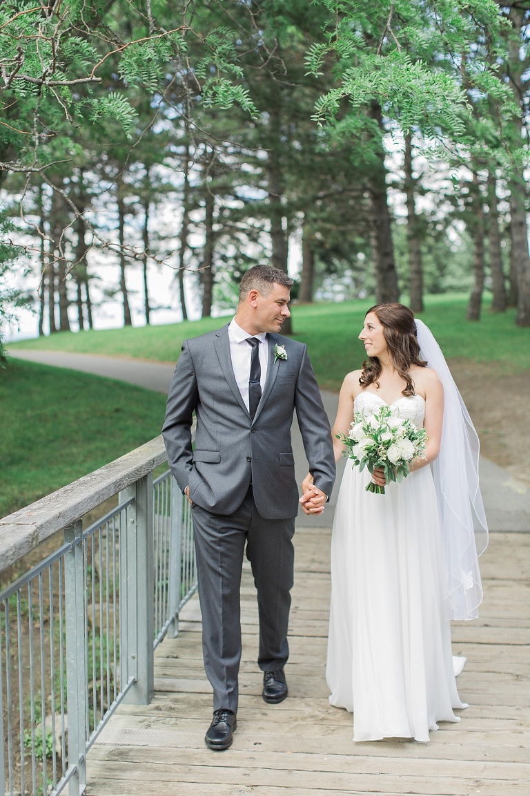 Britannia Yacht Club Wedding in Ottawa - First Look Photos at Andrew Hayden Park