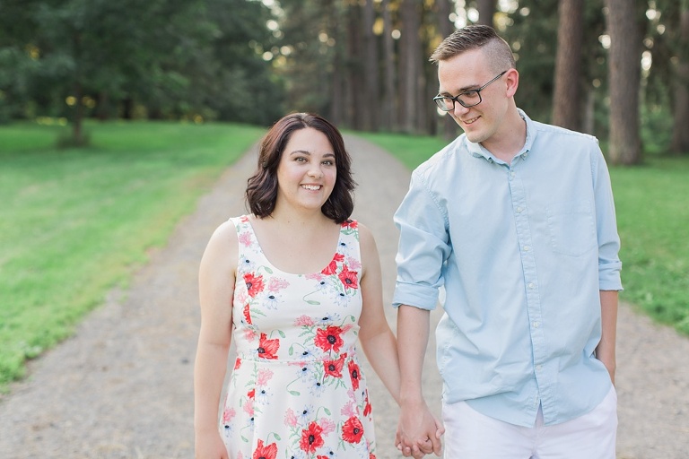 Ottawa Arboretum Engagement Photos along the Ottawa river