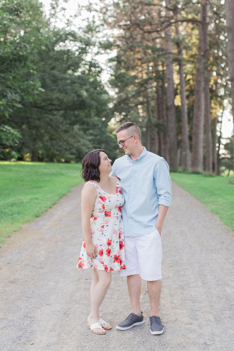 Ottawa Arboretum Engagement Photos along the Ottawa river