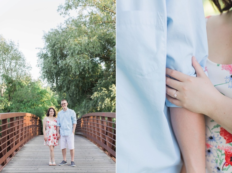 Ottawa Arboretum Engagement Photos along the Ottawa river