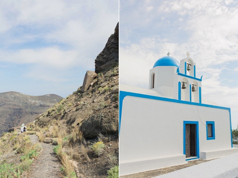 Travel tips and ideas for four day vacation in Santorini Greece