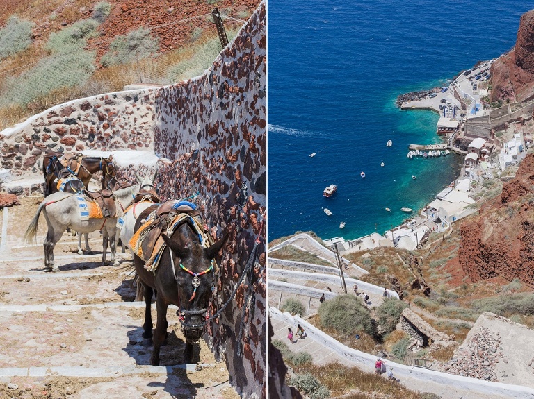 Travel tips and ideas for four day vacation in Santorini Greece