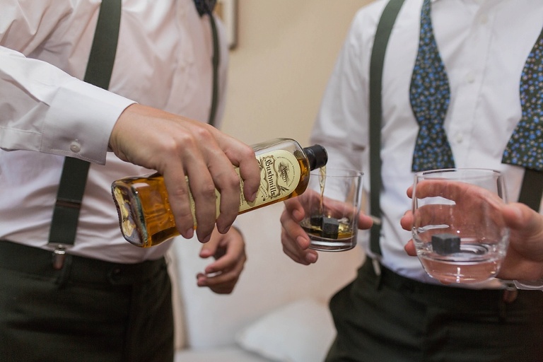 Almonte Herb Garden Summer Wedding - Groom getting ready photos