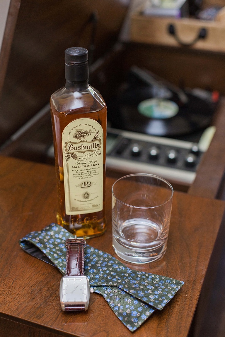 Almonte Herb Garden Summer Wedding - Groom getting ready photos