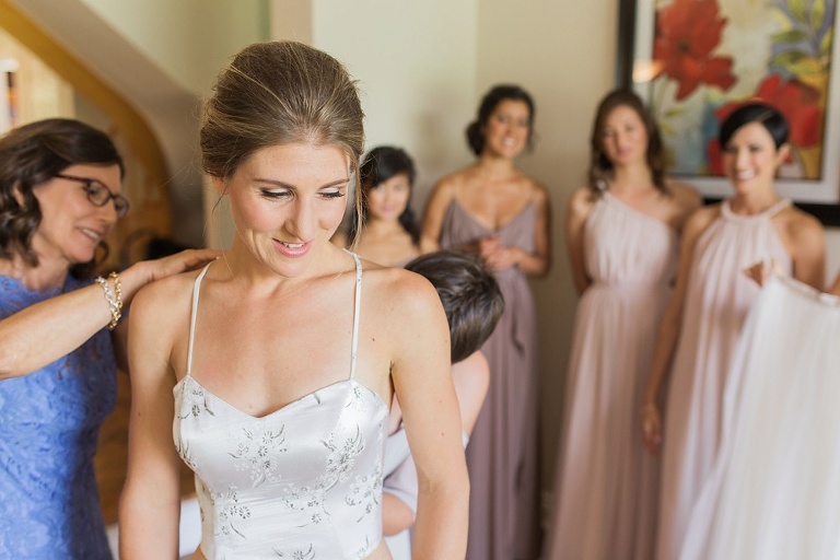 Almonte Herb Garden Summer Wedding - Bride getting ready photos