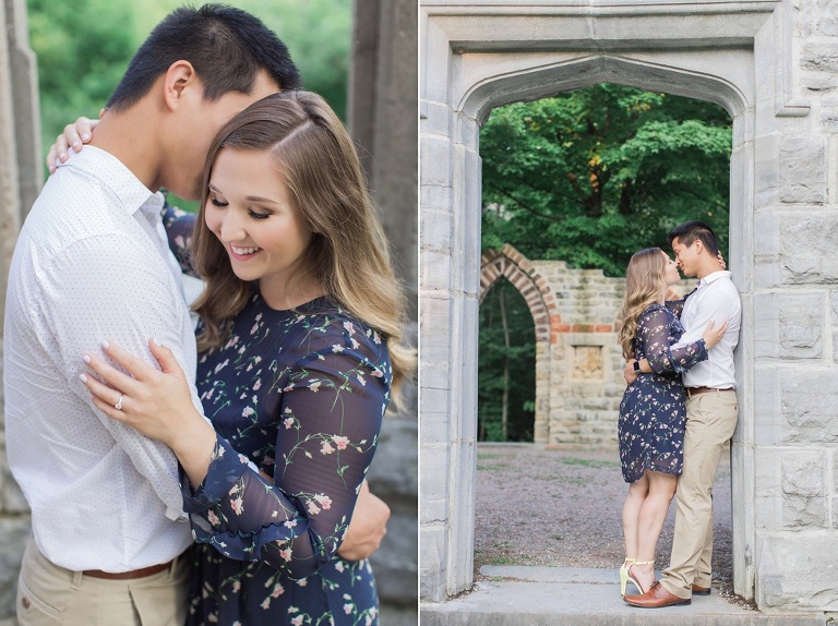 MacKenzie King Park - Abbey Ruins engagement photos