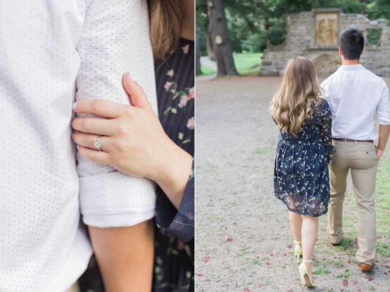 MacKenzie King Park - Abbey Ruins engagement photos