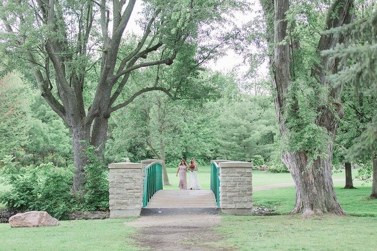 Colourful Codes Mill Wedding - Outdoor Ceremony photos in Stewart Park
