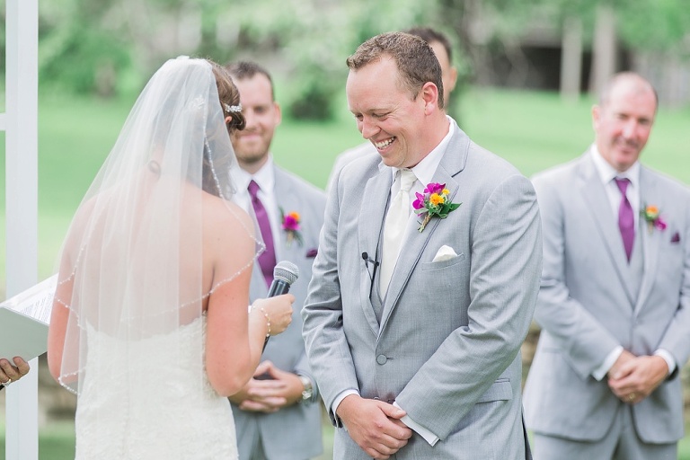 Colourful Codes Mill Wedding - Outdoor Ceremony photos in Stewart Park
