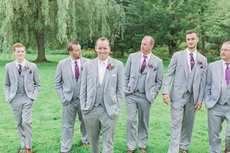 Colourful Codes Mill Wedding - Wedding Party pictures in Stewart Park