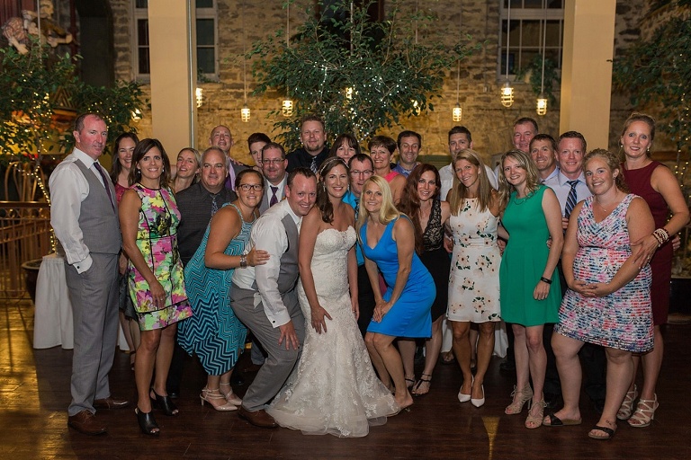 Colourful Codes Mill Wedding - Reception and first dance photo