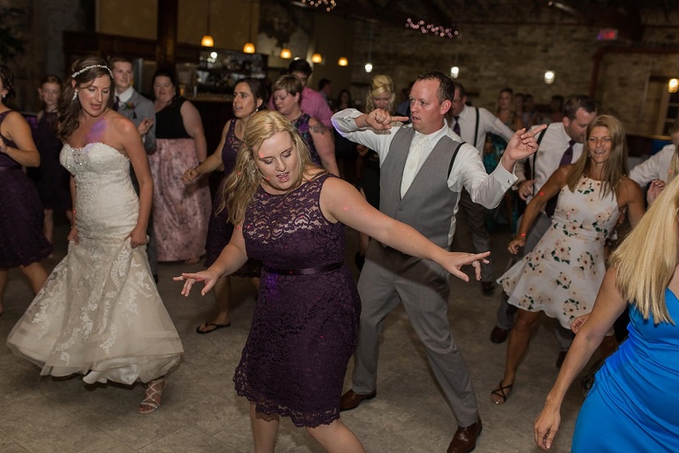 Colourful Codes Mill Wedding - Reception and first dance photo