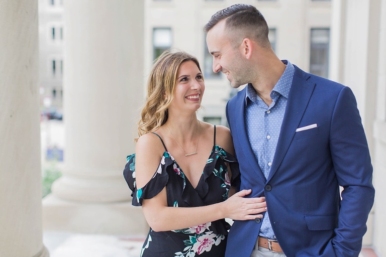Downtown Ottawa Summer Engagement Session - Photos at Ottawa University