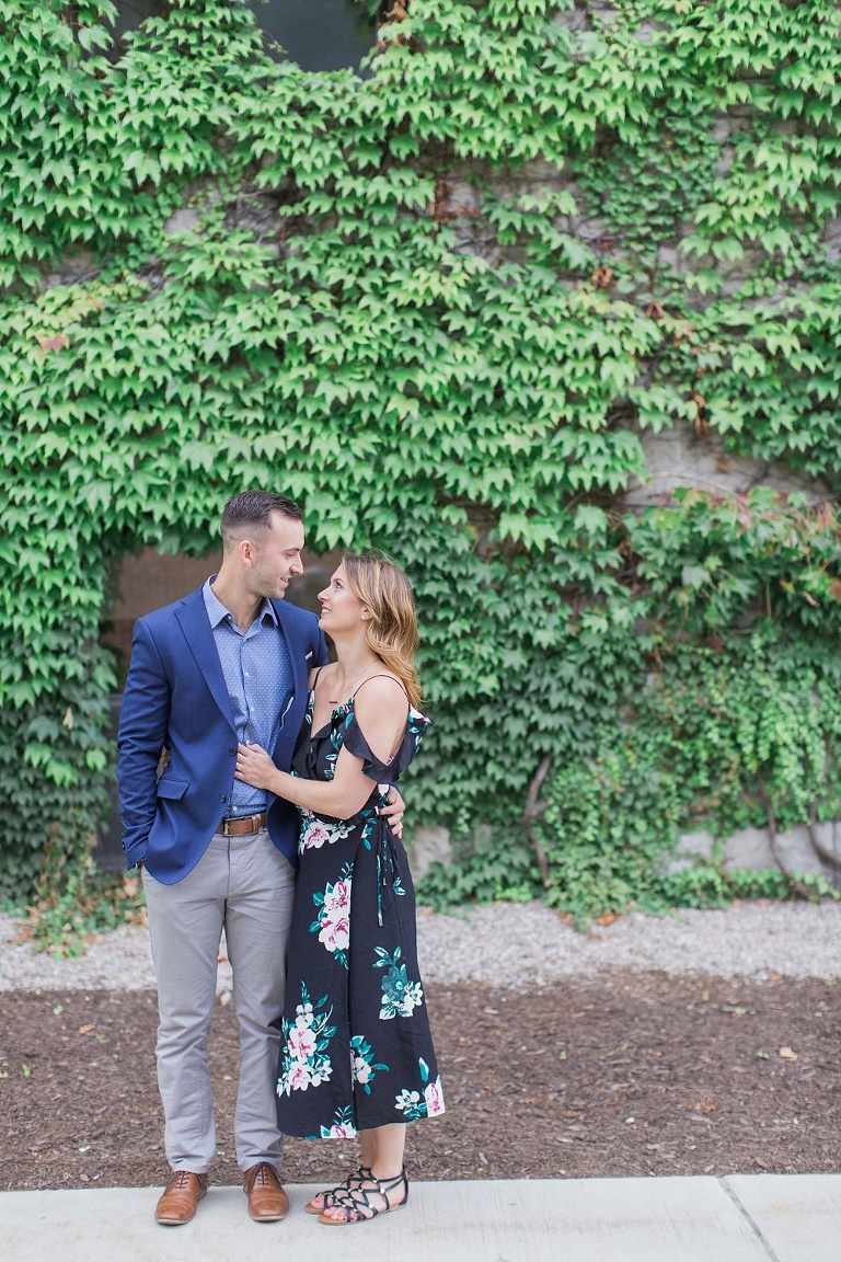 Downtown Ottawa Summer Engagement Session - Photos at Ottawa University