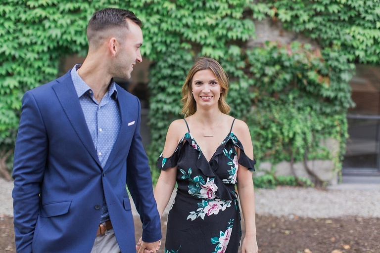 Downtown Ottawa Summer Engagement Session - Photos at Ottawa University