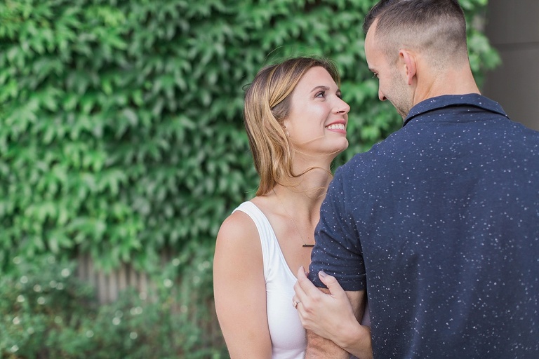 Downtown Ottawa Summer Engagement Session - Photos at the Ottawa Canal and locks bridge