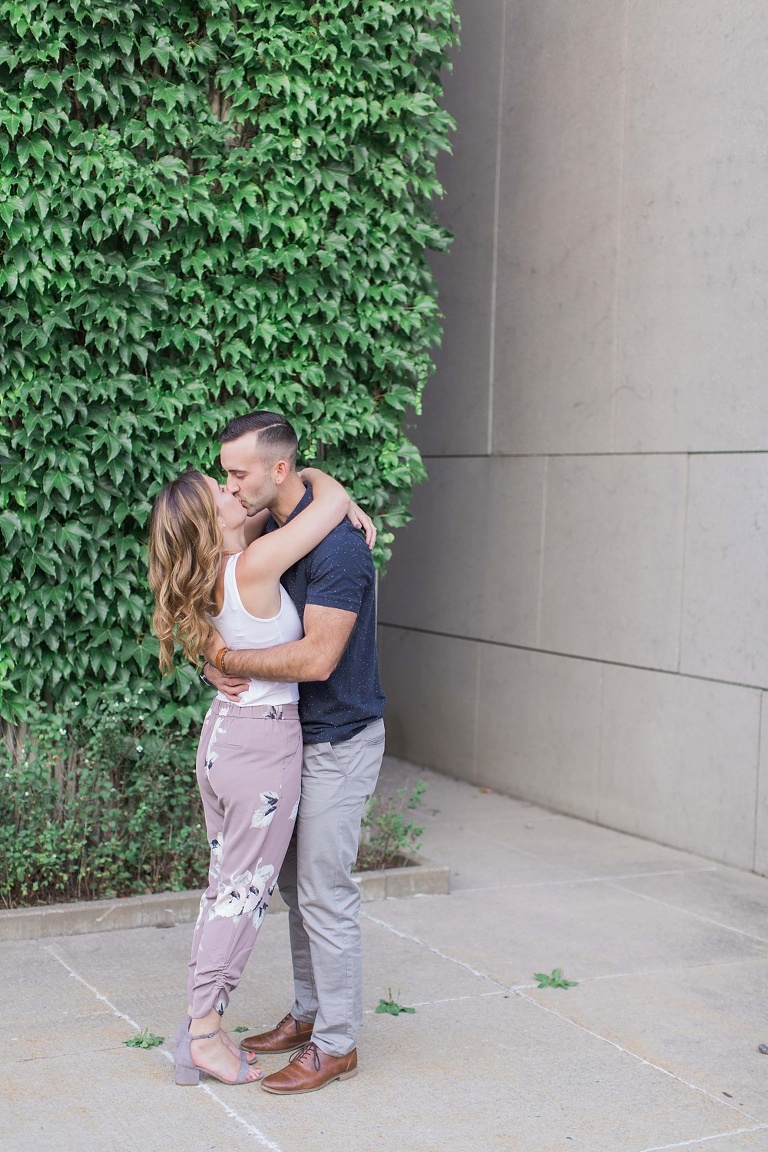Downtown Ottawa Summer Engagement Session - Photos at the Ottawa Canal and locks bridge